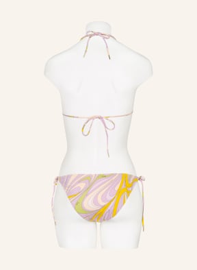PUCCI Triangle bikini , Color: LIGHT PURPLE/ YELLOW/ LIGHT GREEN (Image 1)