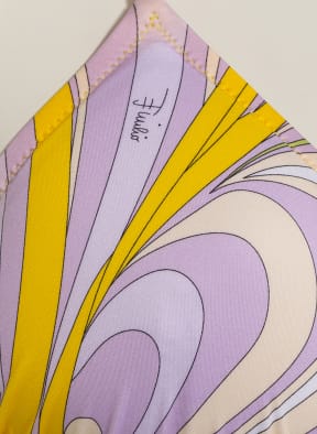 PUCCI Triangle bikini , Color: LIGHT PURPLE/ YELLOW/ LIGHT GREEN (Image 1)