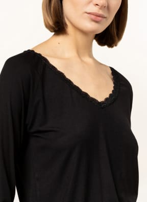 MAGIC Bodyfashion Lounge shirt COZY, Color: BLACK (Image 1)