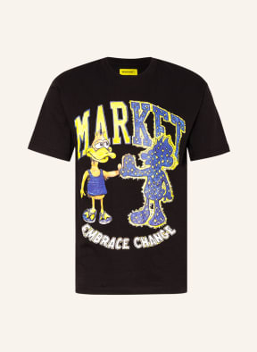 MARKET T-shirt, Color: BLACK (Image 1)