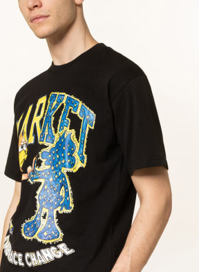 MARKET T-shirt, Color: BLACK (Image 1)