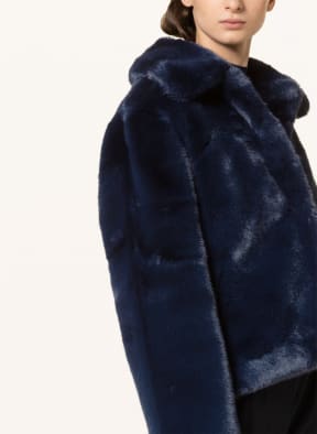 Neutral Faux Fur Coat, WHISTLES