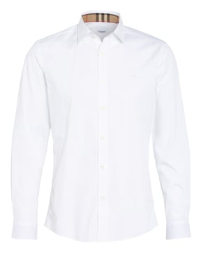 BURBERRY Shirt slim fit in white | Breuninger