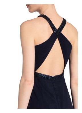 VM VERA MONT Abendkleid mit Schmucksteinen, Farbe: DUNKELBLAU (Bild 1)