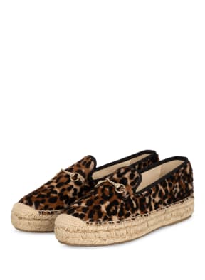 WALK AND LOVE Plateau-Espadrilles, Farbe: CAMEL/ HELLBRAUN/ SCHWARZ (Bild 1)