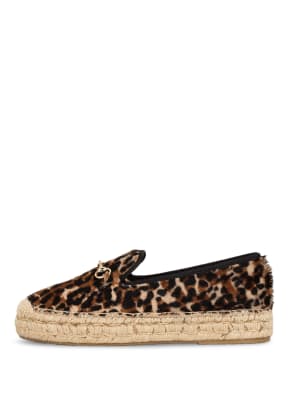 WALK AND LOVE Plateau-Espadrilles, Farbe: CAMEL/ HELLBRAUN/ SCHWARZ (Bild 1)