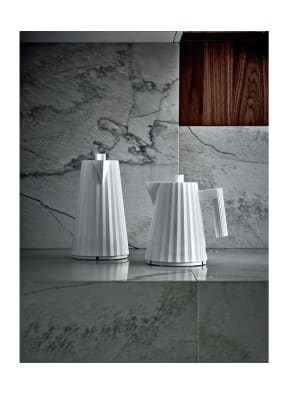 ALESSI Elektrischer Wasserkocher PLISSÉ, Farbe: WEISS (Bild 1)