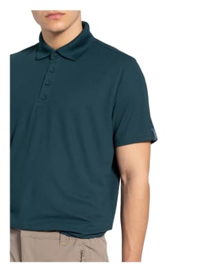 me°ru' Performance polo shirt WEMBLEY, Color: TEAL (Image 1)