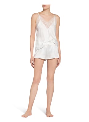 LA PERLA Schlafshorts SILK aus Seide, Farbe: WEISS (Bild 1)