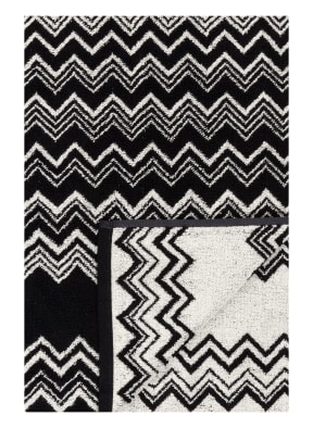 MISSONI Home Bath towel KEITH, Color: BLACK/ WHITE (Image 1)