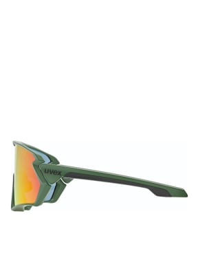 uvex Radbrille SPORTSTYLE 231, Farbe: 03161 - DUNKELGRÜN/ ROT VERSPIEGELT (Bild 1)