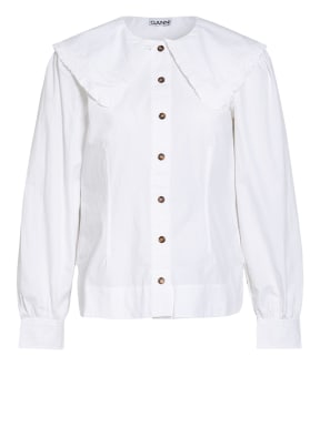 GANNI Bluse, Farbe: WEISS (Bild 1)