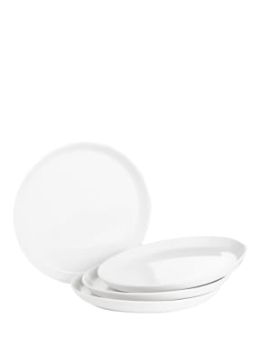 Marc O'Polo 4er-Set Frühstücksteller MOMENTS, Farbe: CREME (Bild 1)