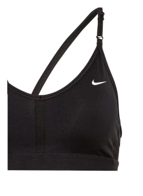 Nike Biustonosz sportowy DRI-FIT INDY z siateczką, Kolor: CZARNY (Obrazek 1)