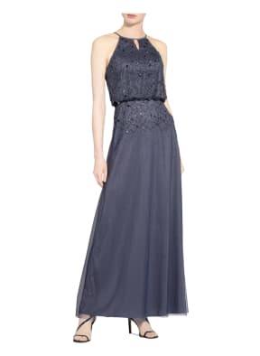 LAONA Abendkleid mit Schmucksteinen und Pailletten, Farbe: BLAU (Bild 1)