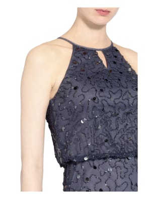 LAONA Abendkleid mit Schmucksteinen und Pailletten, Farbe: BLAU (Bild 1)