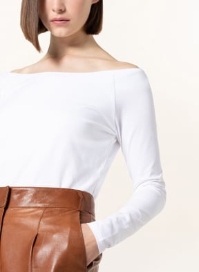 DOROTHEE SCHUMACHER Off-Shoulder-Shirt, Farbe: WEISS (Bild 1)