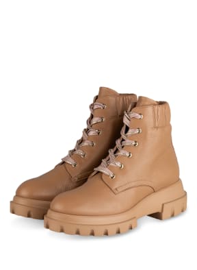 AGL Schnürboots MAXINE, Farbe: HELLBRAUN (Bild 1)