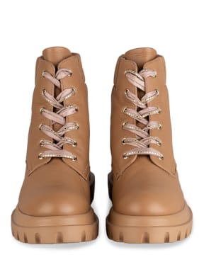 AGL Schnürboots MAXINE, Farbe: HELLBRAUN (Bild 1)