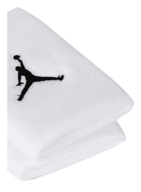 JORDAN 2-pack sweatbands JORDAN JUMPMAN, Color: WHITE (Image 1)