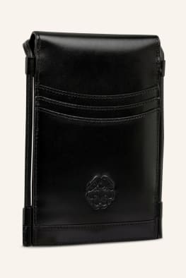 Alexander McQUEEN Smartphone pouch THE CURVE MICRO, Color: BLACK (Image 1)