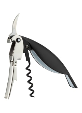 ALESSI Korkenzieher PARROT, Farbe: SILBER/ SCHWARZ (Bild 1)