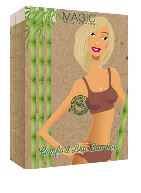 MAGIC Bodyfashion Bustier BAMBOO COMFORT BRA , Farbe: CREME (Bild 1)
