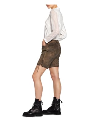 Spieth & Wensky Trachten-Lederhose PORTAL, Farbe: DUNKELBRAUN (Bild 1)