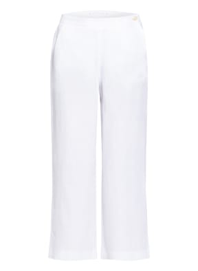 RAFFAELLO ROSSI Linen culottes ALBENA, Color: WHITE (Image 1)