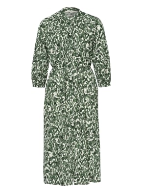 Marc O'Polo Hemdblusenkleid, Farbe: DUNKELGRÜN/ HELLGRÜN (Bild 1)