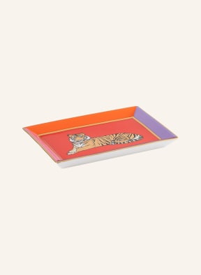JONATHAN ADLER Ablage SAFARI, Farbe: ROT/ GOLD (Bild 1)