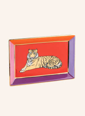 JONATHAN ADLER Ablage SAFARI, Farbe: ROT/ GOLD (Bild 1)