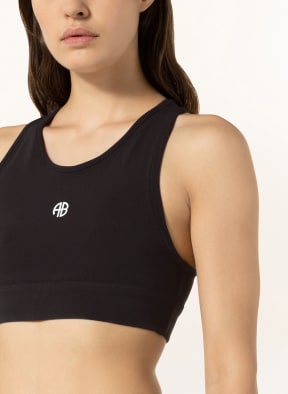 ANINE BING Sports bra BLAIR, Color: BLACK (Image 1)