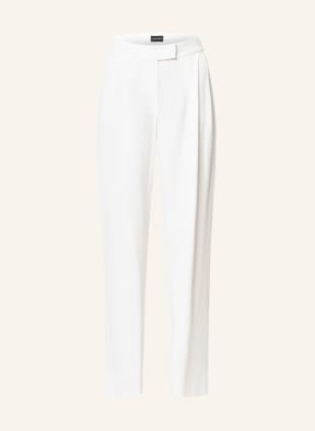 EMPORIO ARMANI Marlenehose, Farbe: WEISS (Bild 1)