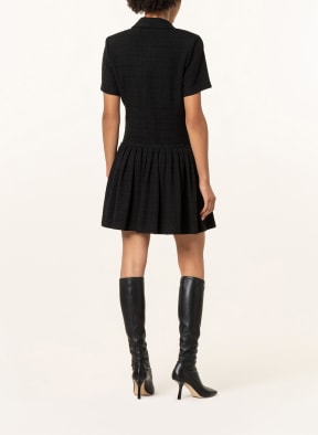 SANDRO Tweed-Kleid, Farbe: SCHWARZ (Bild 1)