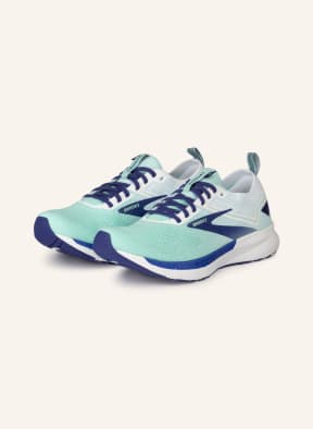 BROOKS Laufschuhe RIOCHET 3, Farbe: WEISS/ MINT/ DUNKELBLAU (Bild 1)