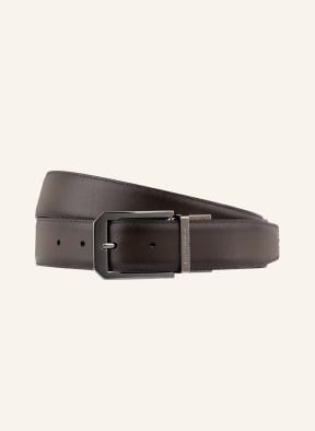 ZEGNA Ledergürtel, Farbe: SCHWARZ (Bild 1)