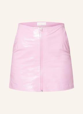 REMAIN BIRGER CHRISTENSEN Lederrock KATY, Farbe: ROSA (Bild 1)