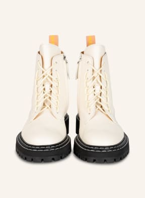 Proenza Schouler Schnürboots LUC SOLE, Farbe: WEISS (Bild 1)