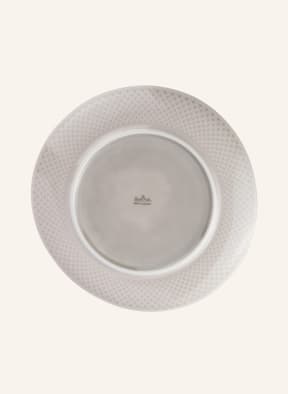 Rosenthal Set of 6 dinner plates JUNTO SOFT SHELL, Color: LIGHT GRAY (Image 1)