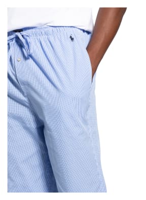 POLO RALPH LAUREN Pajama pants in light blue blue