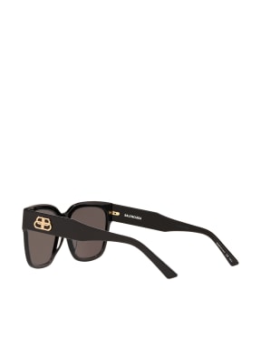 BALENCIAGA Sunglasses BB0056S, Color: 1330L1 - BLACK/ DARK BROWN (Image 1)