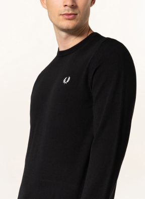 FRED PERRY Pullover, Farbe: SCHWARZ (Bild 1)