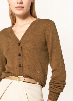 Chloé Strickjacke mit Alpaka, Farbe: BRAUN (Bild 1)
