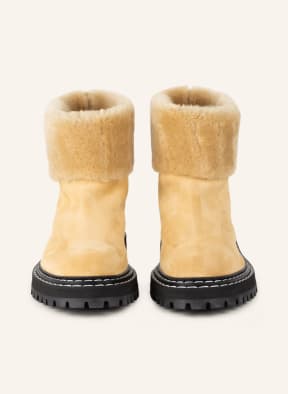 Proenza Schouler Plateau-Boots LUG SOLE, Farbe: CAMEL (Bild 1)
