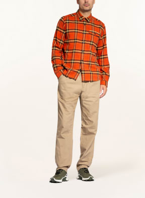 patagonia Outdoor-Hemd FJOERD, Farbe: ORANGE/ SCHWARZ/ GELB (Bild 1)
