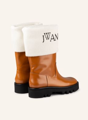 JW ANDERSON Plateau-Boots FISHERMAN, Farbe: COGNAC (Bild 1)