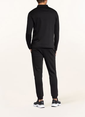 BOSS Jersey polo shirt PIROL regular fit, Color: BLACK (Image 1)