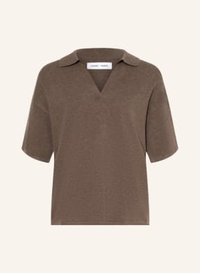 SAMSØE SAMSØE Knit shirt AMARIS, Color: BROWN (Image 1)