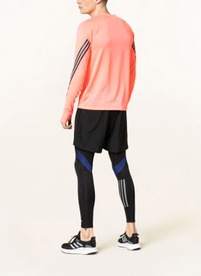 adidas Running T-shirt RUN ICONS, Color: NEON ORANGE (Image 1)